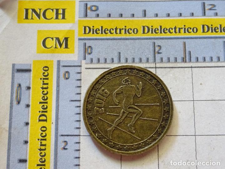 Collectionnisme sportif: MONEDA MEDALLA. DEPORTES OL&Iacute;MPICOS OLIMPIADAS RIO JANEIRO 2016 BRASIL. ATLETISMO