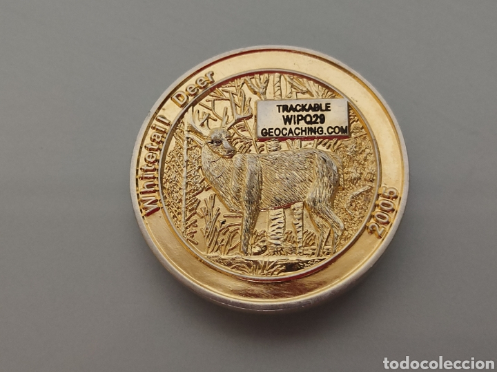 Coleccionismo deportivo: RARA FICHA GEOCACHING 2005 WISCONSIN ASSOCIATION 35 gr