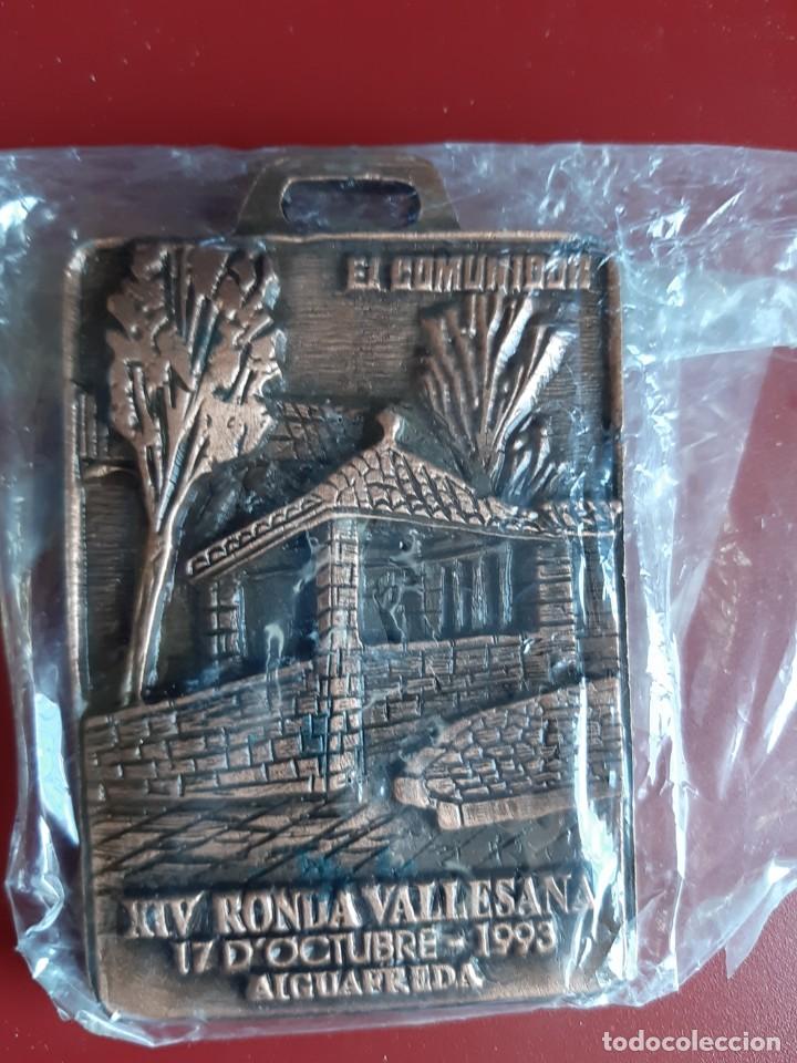 Coleccionismo deportivo: medalla conmemorativa de la XIV ronda vallesana (UES) - 1993