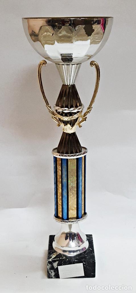 Coleccionismo deportivo: Trofeo de ciclismo 5&ordm; Trofeo Oto&ntilde;o Paco Roman Humilladero 1998