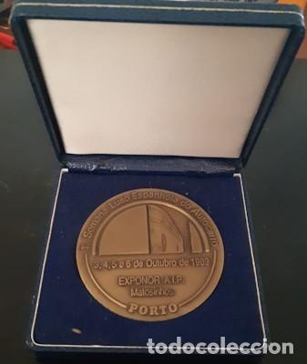 Coleccionismo deportivo: MEDALLA DE LA 1&ordf; SEMANA LUSO ESPANHOLA DO AUTOCARRO. 1989