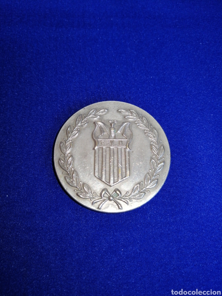 Sammelleidenschaft Sport: MEDALLA FEDERACI&Oacute;N VALENCIANA DE NATACI&Oacute;N 1962 SUP INF FEMENINA PLATA