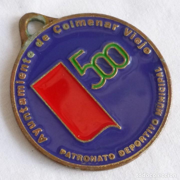 Sports collectibles: Medalla lacada Ayuntamiento de Colmenar Viejo, clausura temporada 2003-2004