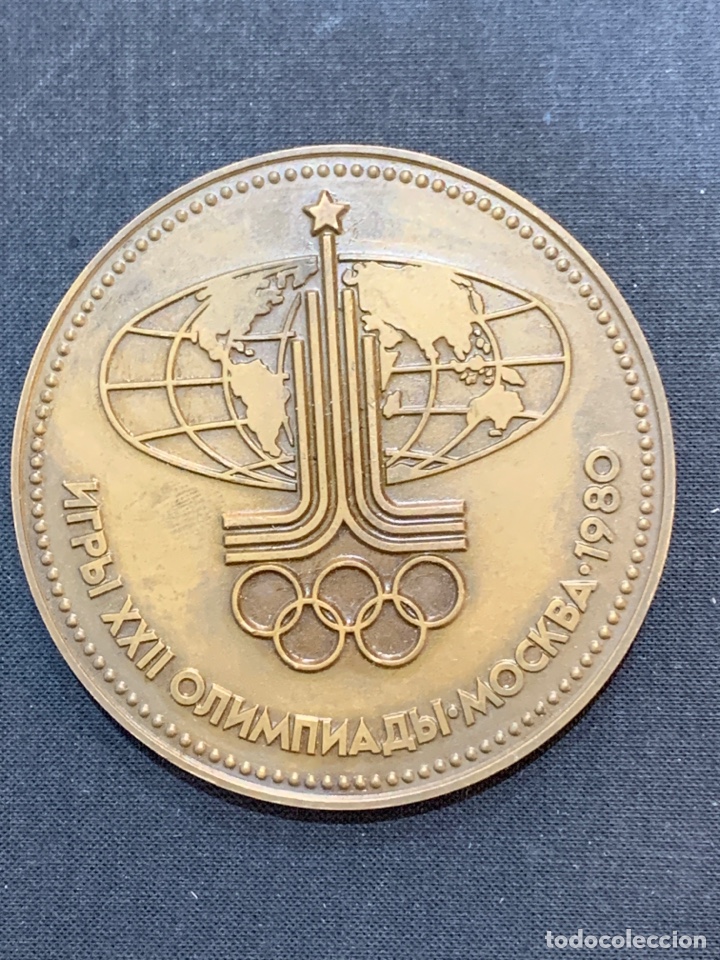 Sports collectibles: Medalla bronce Juegos Ol&iacute;mpicos 1980