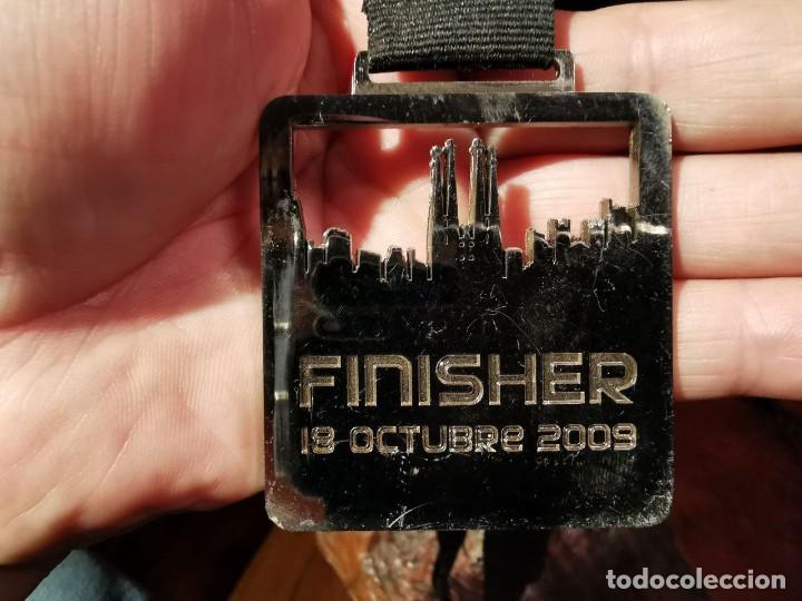 Colecionismo desportivo: Medalla Garmin Barcelona Triathlon Finisher 2009
