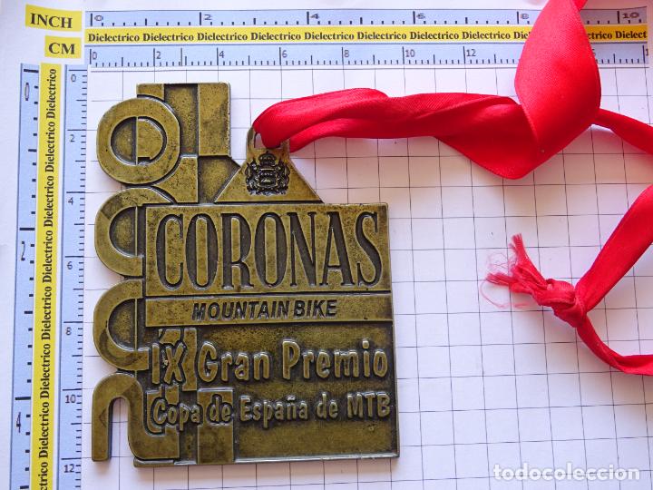Coleccionismo deportivo: MEDALLA MEDALL&Oacute;N DE CICLISMO. MOUNTAIN BIKE MTB 2000 IX GRAN PREMIO COPA DEL MUNDO. 170GR