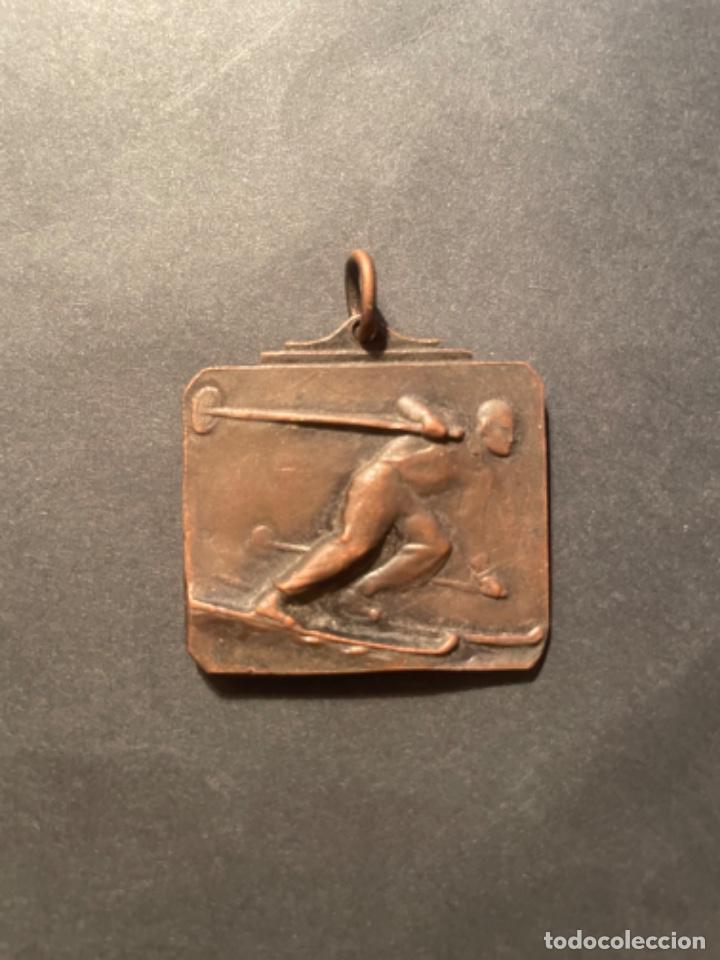 Coleccionismo deportivo: ESQUI / LA MOLINA - ANTIGUA MEDALLA FEBRERO 1966CAMPEONATO DE ESQUI PROMOTORES
