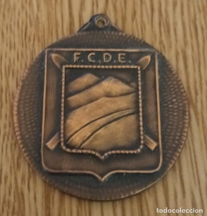 Coleccionismo deportivo: MEDALA - CAMPEONATOS CASTELLANOS DE ESQUI 1965 - F.C.D.E.