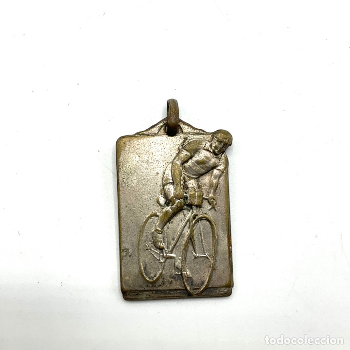 Sammelleidenschaft Sport: Antigua medalla deportiva ciclismo 1942 &ldquo;prueba social&rdquo;