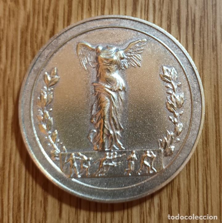 Coleccionismo deportivo: MEDALLA ESQUI - COMBINADA NORDICA 1967 - SUBCAMPEON - OBRA SINDICAL DE EDUCACION Y DESCANSO