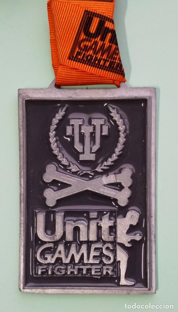 Coleccionismo deportivo: MEDALLA GRIS UNIT GAMES NINE FIGHTER