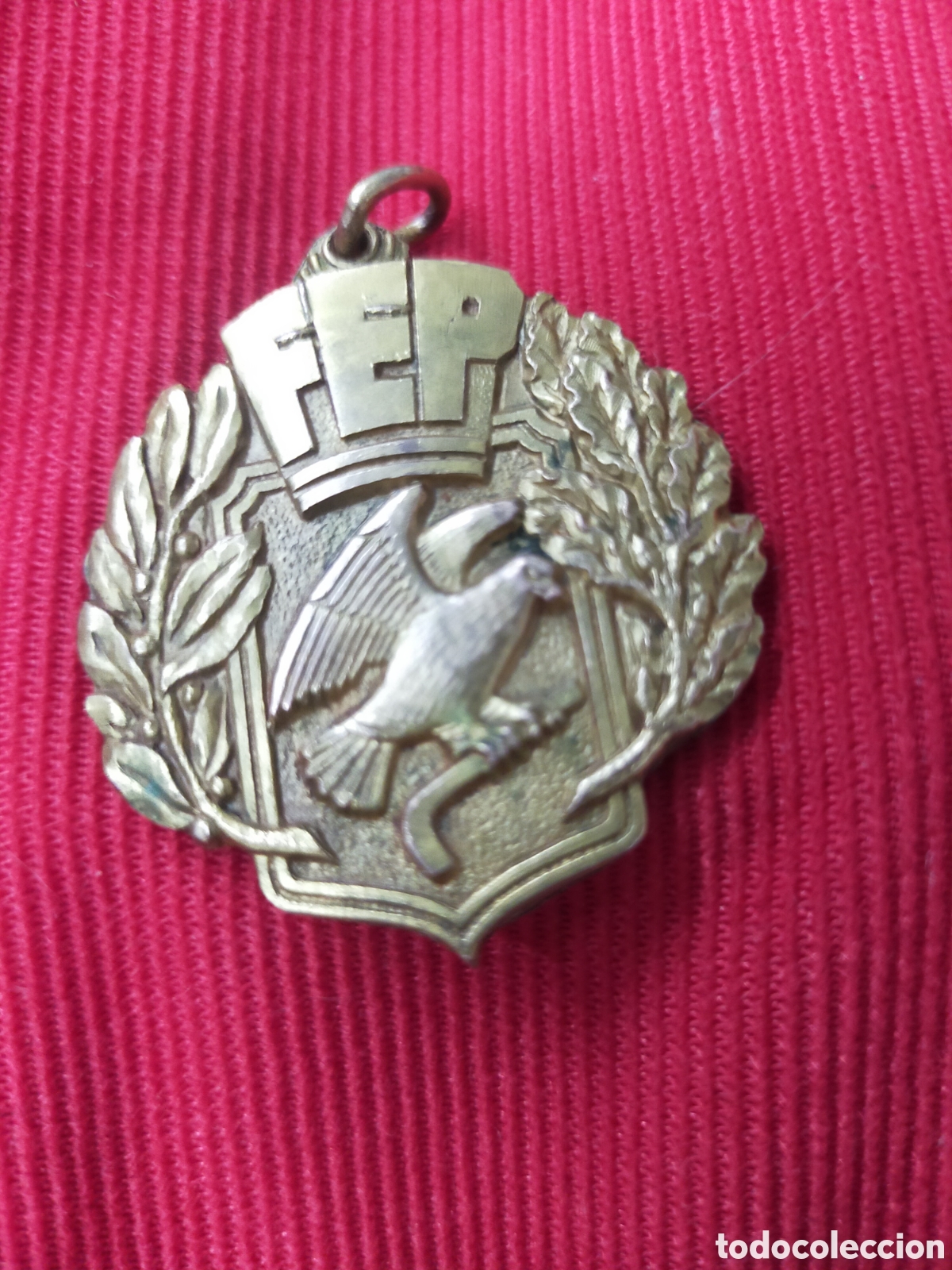 Colecionismo desportivo: HOCKEY MEDALLA TROFEO FEDERACI&Oacute;N ESPA&Ntilde;OLA PATINAJE