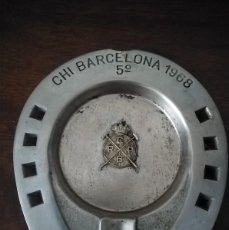 Coleccionismo deportivo: TROFEO HERRADURA DEL REAL CLUB DE POLO DE BARCELONA. AÑO 1968. 5°CLASIFICADO. Lote 396358909