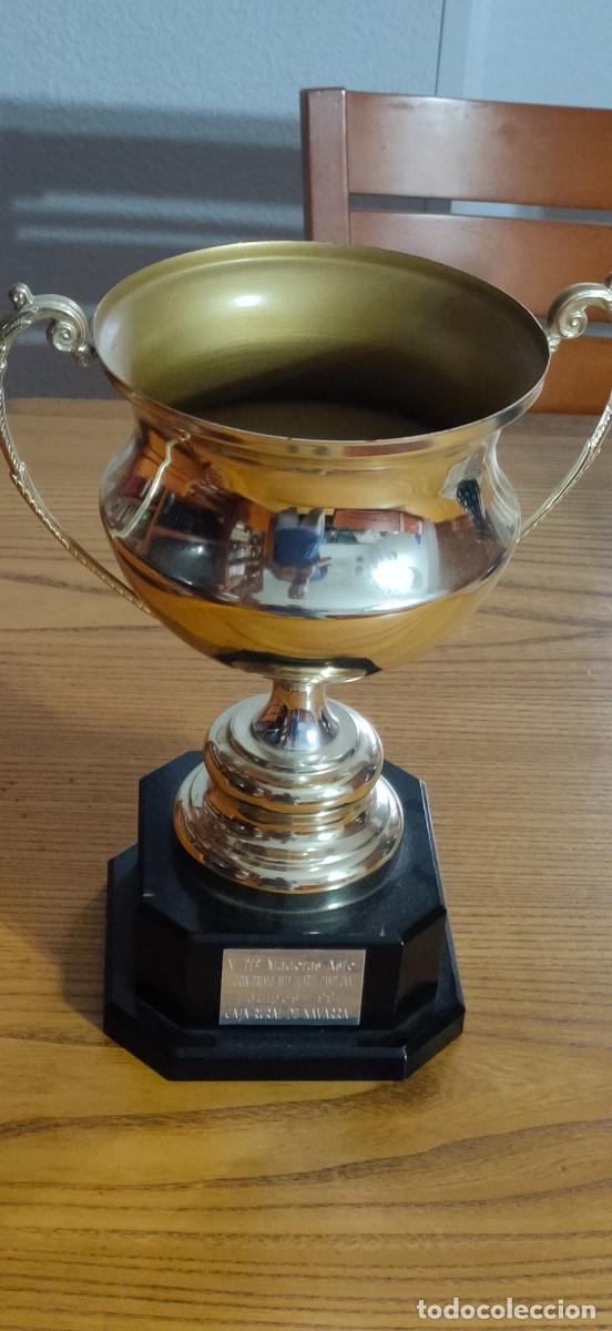 Coleccionismo deportivo: TROFEO CICLISMO ORIGINAL II GRAN PREMIO AYUNTAMIENTO DE HUARTE (PAMPLONA) 1991