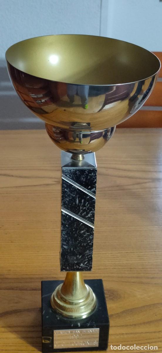 Coleccionismo deportivo: TROFEO CICLISMO ORIGINAL CLASICA SAN BERNABE (LOGRO&Ntilde;O) 1992