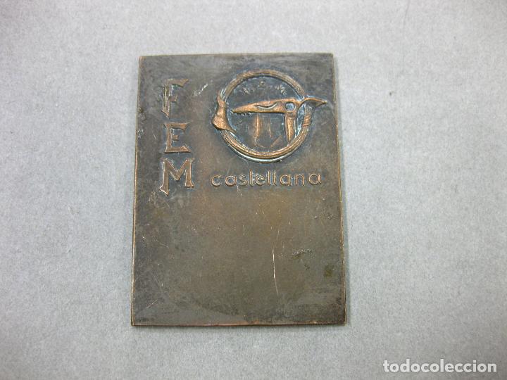 Coleccionismo deportivo: MEDALLA DE ALPINISMO. FEDERACION ESPA&Ntilde;OLA DE MONTA&Ntilde;ISMO CASTELLANA. IV MARCHA REGIONAL 1965