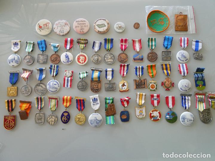 Sammelleidenschaft Sport: COLECCI&Oacute;N LOTE 42 MEDALLAS DE ATLETISMO ULTRATRAIL ULTRAMARATON RUNNING TRAIL MARCHA DINAMARCA. 1KG