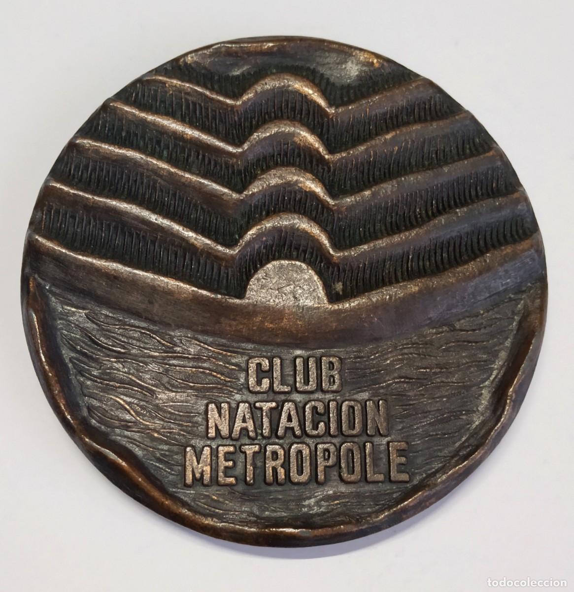 Collectionnisme sportif: MEDALLA 67 CAMPEONATO DE ESPA&Ntilde;A DE NATACION DE VERANO 1977, CLUB NATACI&Oacute;N METROPOLE