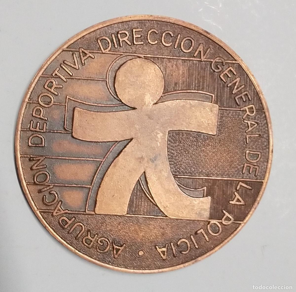 Collectionnisme sportif: MEDALLA AGRUPACI&Oacute;N DEPORTIVA DIRECCI&Oacute;N GENERAL DE LA POLICIA, COMPETICIONES DEPORTIVAS ALICANTE 87