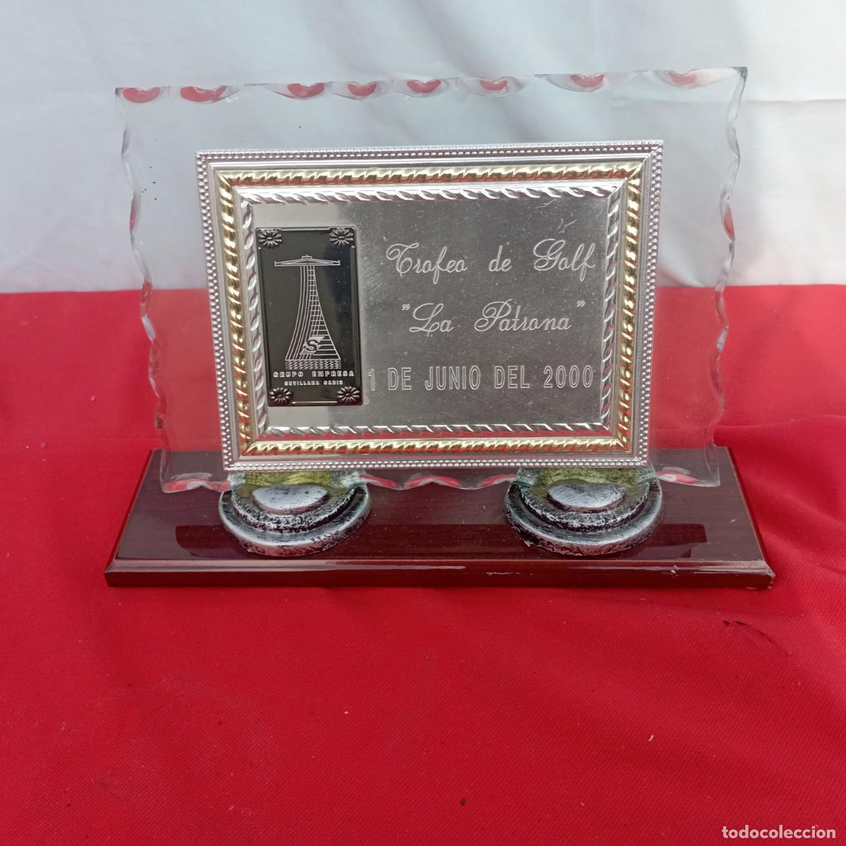 Coleccionismo deportivo: trofeo de golf - Foto 1