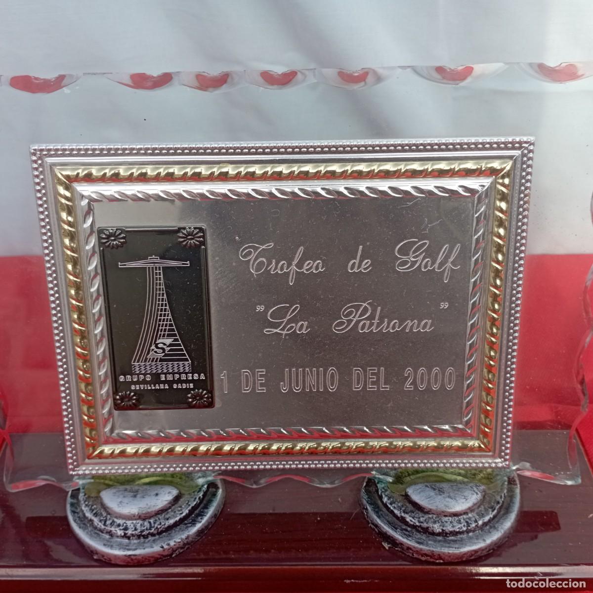 Coleccionismo deportivo: trofeo de golf - Foto 2