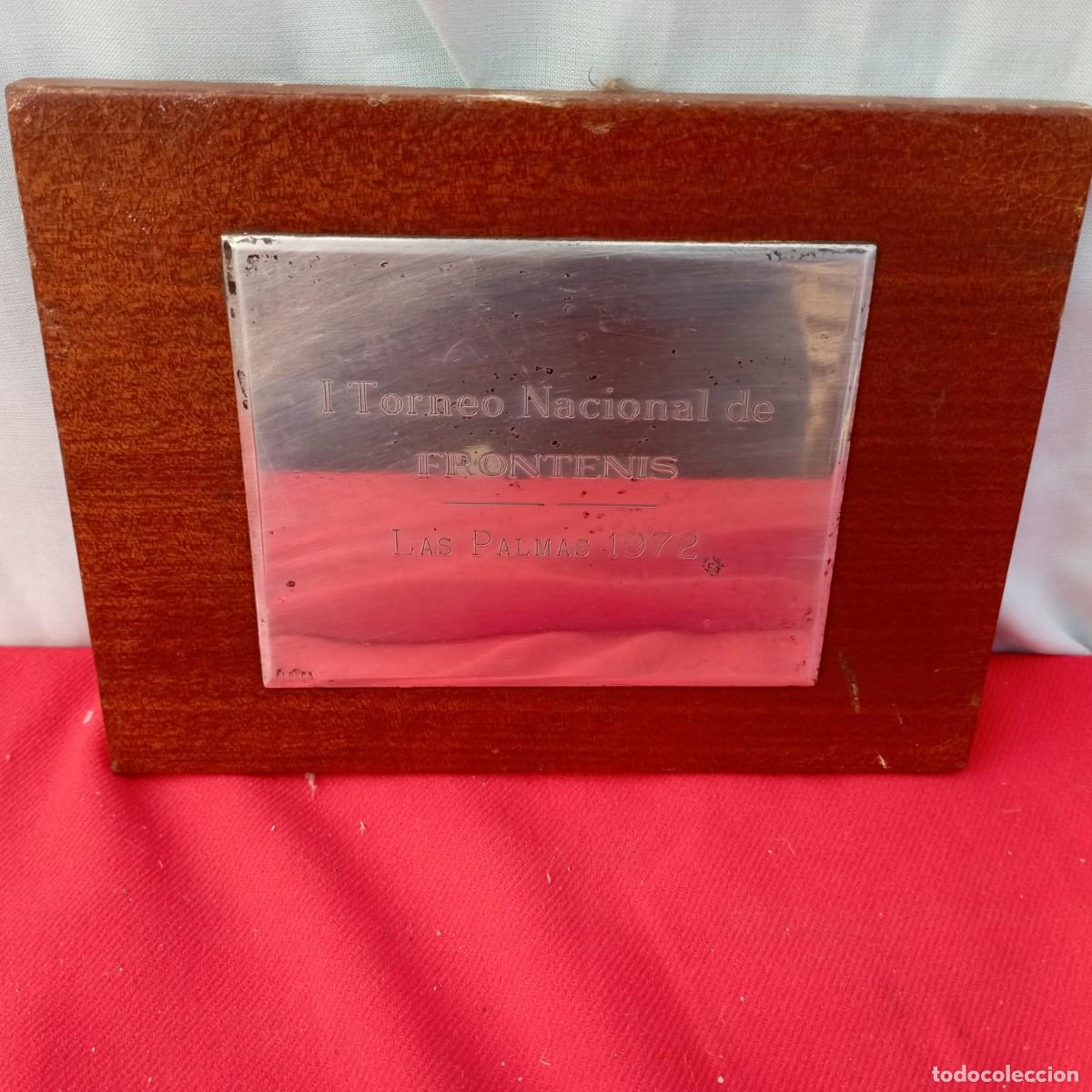 Coleccionismo deportivo: trofeo placa - Foto 1