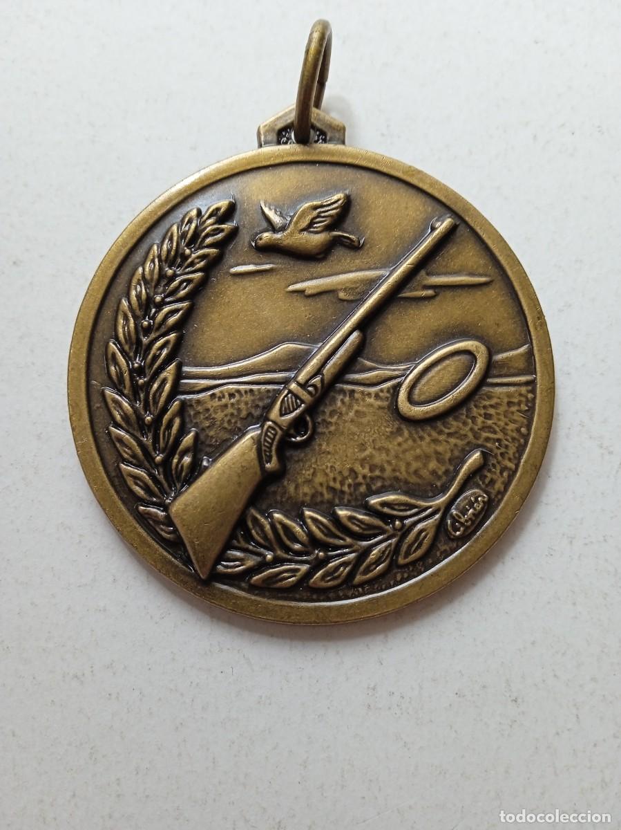 Coleccionismo deportivo: MEDALLA BRONCE CEBRI&Aacute;N TIRO AL PLATO DI&Aacute;METRO 57 mm NUEVA