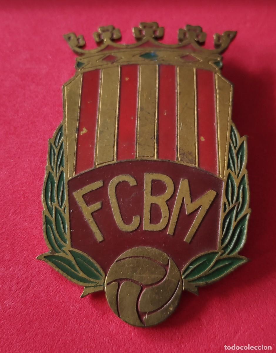Sports collectibles: Antigua medalla insignia emblema Federaci&oacute;n catalana de Balonmano Handbol