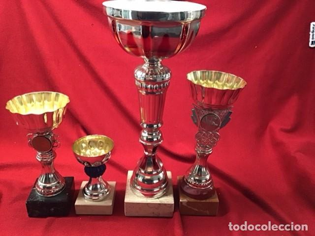 Coleccionismo deportivo: 4 TROFEOS (COPAS) - Foto 1