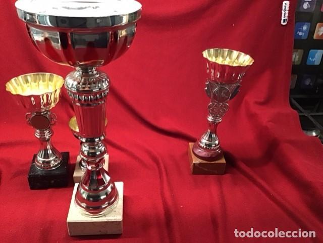Coleccionismo deportivo: 4 TROFEOS (COPAS) - Foto 3
