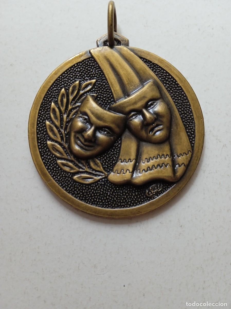 Coleccionismo deportivo: MEDALLA BRONCE CEBRI&Aacute;N TEATRO DI&Aacute;METRO 57 mm NUEVA