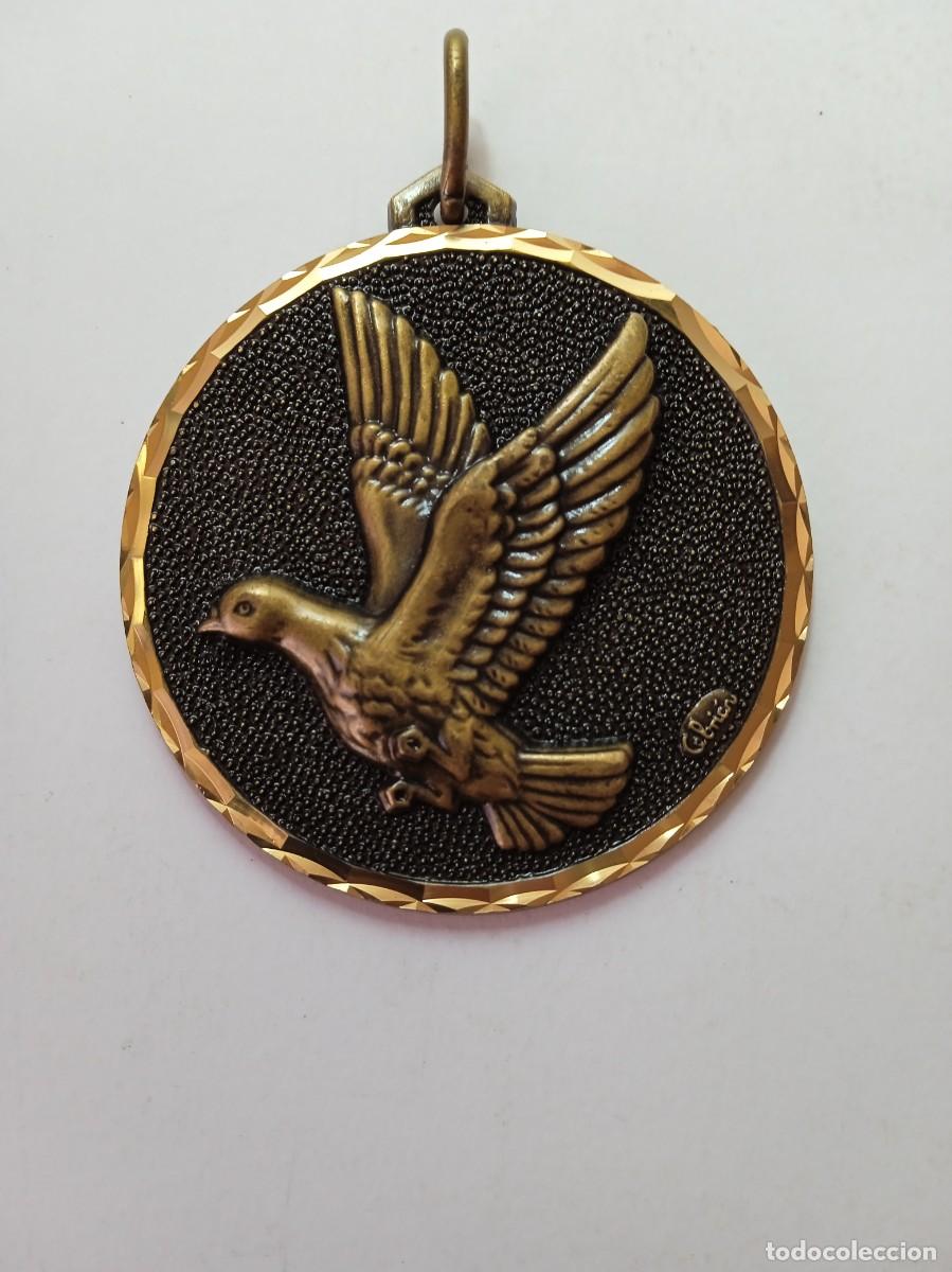 Collectionnisme sportif: MEDALLA BRONCE CEBRI&Aacute;N AVE DI&Aacute;METRO 57 mm NUEVA
