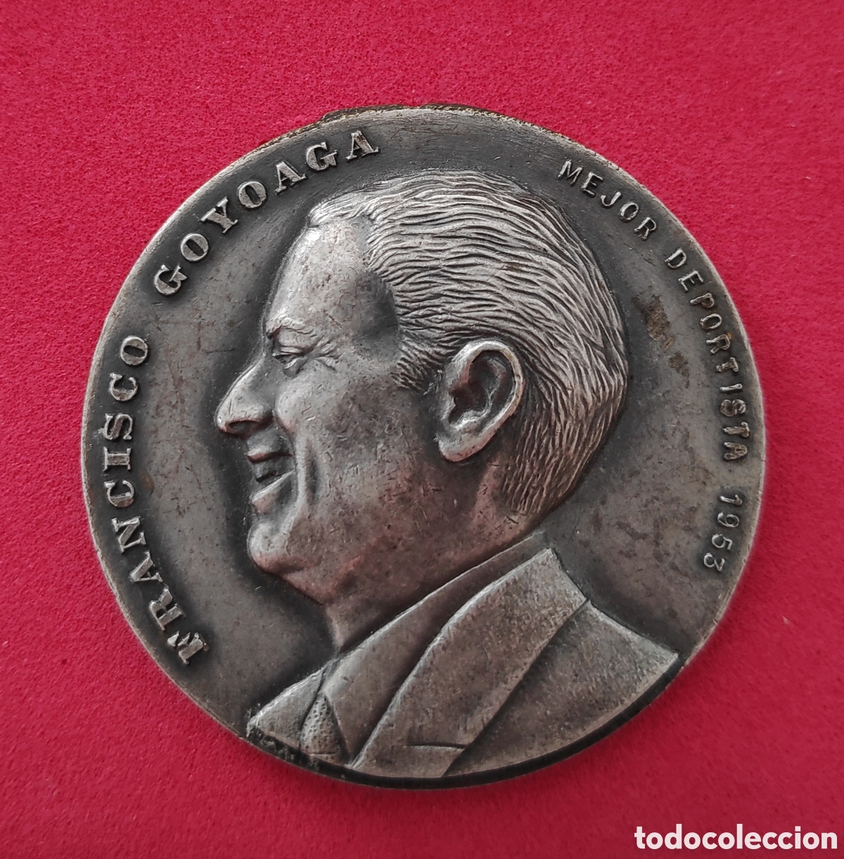 Coleccionismo deportivo: FRANCISCO GOYOAGA MEJOR DEPORTISTA 1953 CAMPEON DE CAMPEONES 1973 EL MUNDO DEPORTIVO