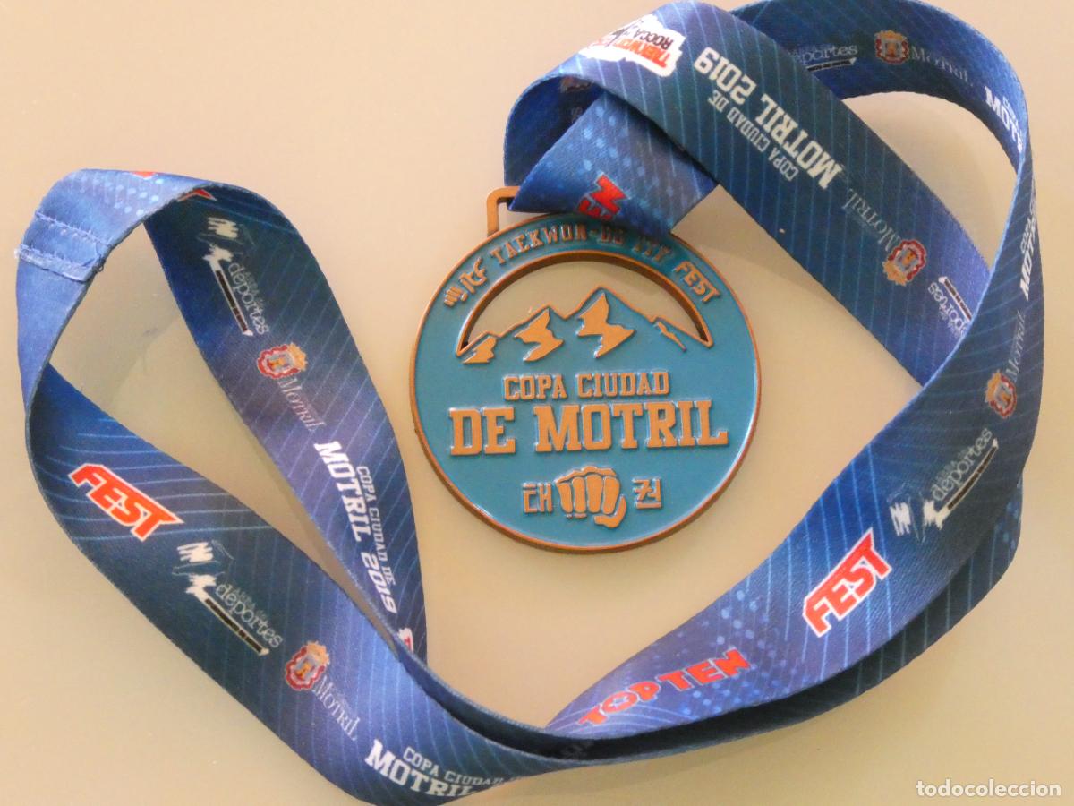 Collectionnisme sportif: MEDALLA MEDALL&Oacute;N DE TAEKWONDO ARTES MARCIALES. ITF FEST COPA CIUDAD DE MOTRIL 2019