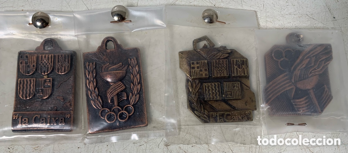 Colecionismo desportivo: 01_ medallas ol&iacute;mpicas la Caixa