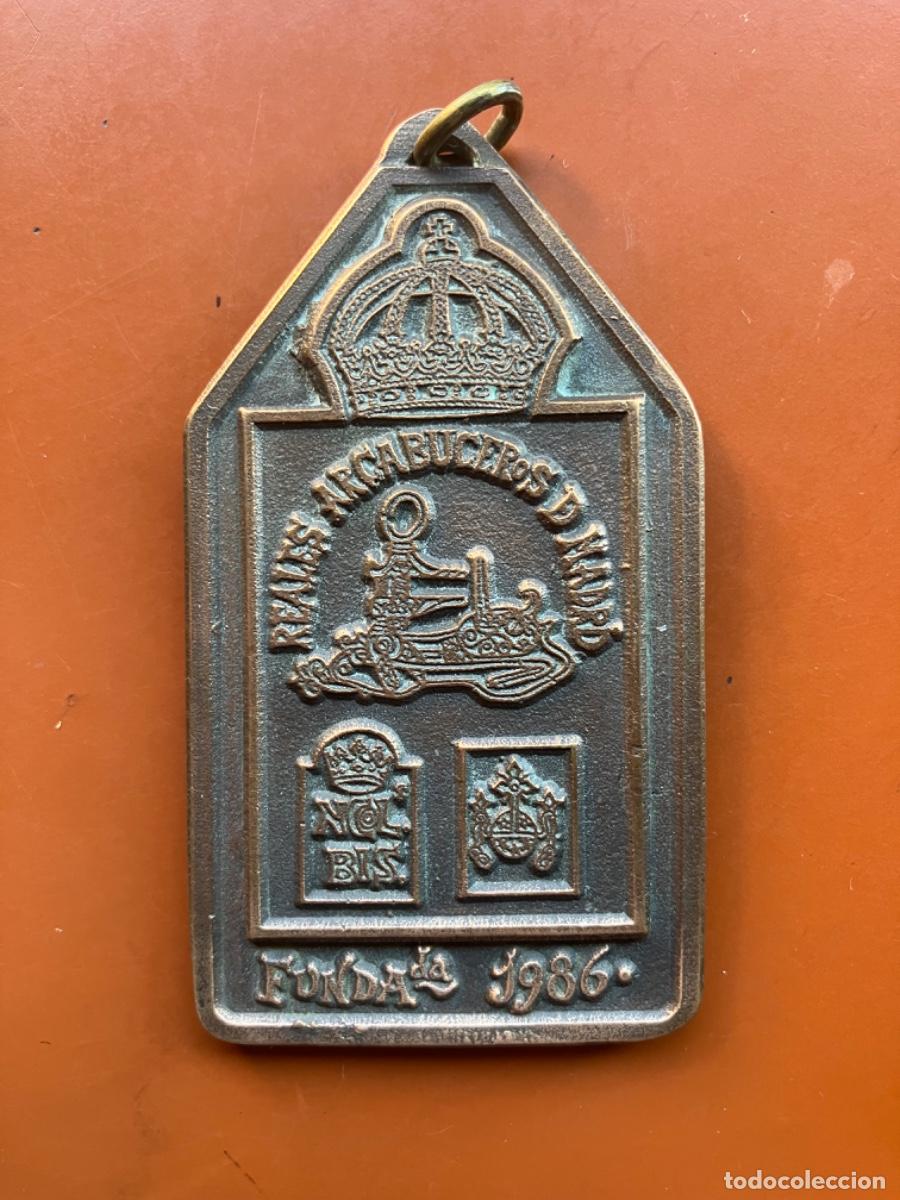 Sammelleidenschaft Sport: MEDALLA REALES ARCABUCEROS DE MADRID 1990 ARMAS HIST&Oacute;RICAS
