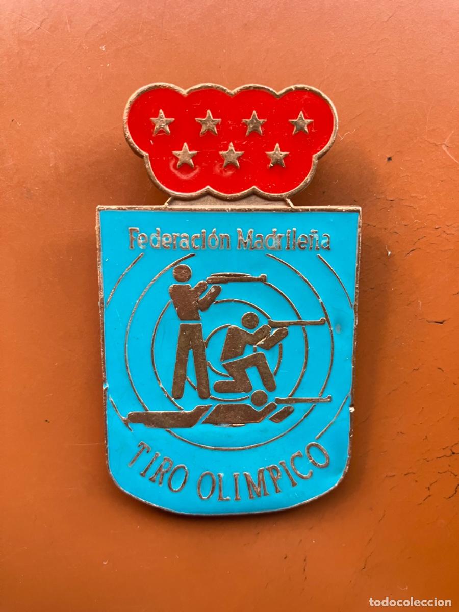 Sammelleidenschaft Sport: MEDALLA FEDERACI&Oacute;N MADRILE&Ntilde;A TIRO OL&Iacute;MPICO AVANCARGA 1990
