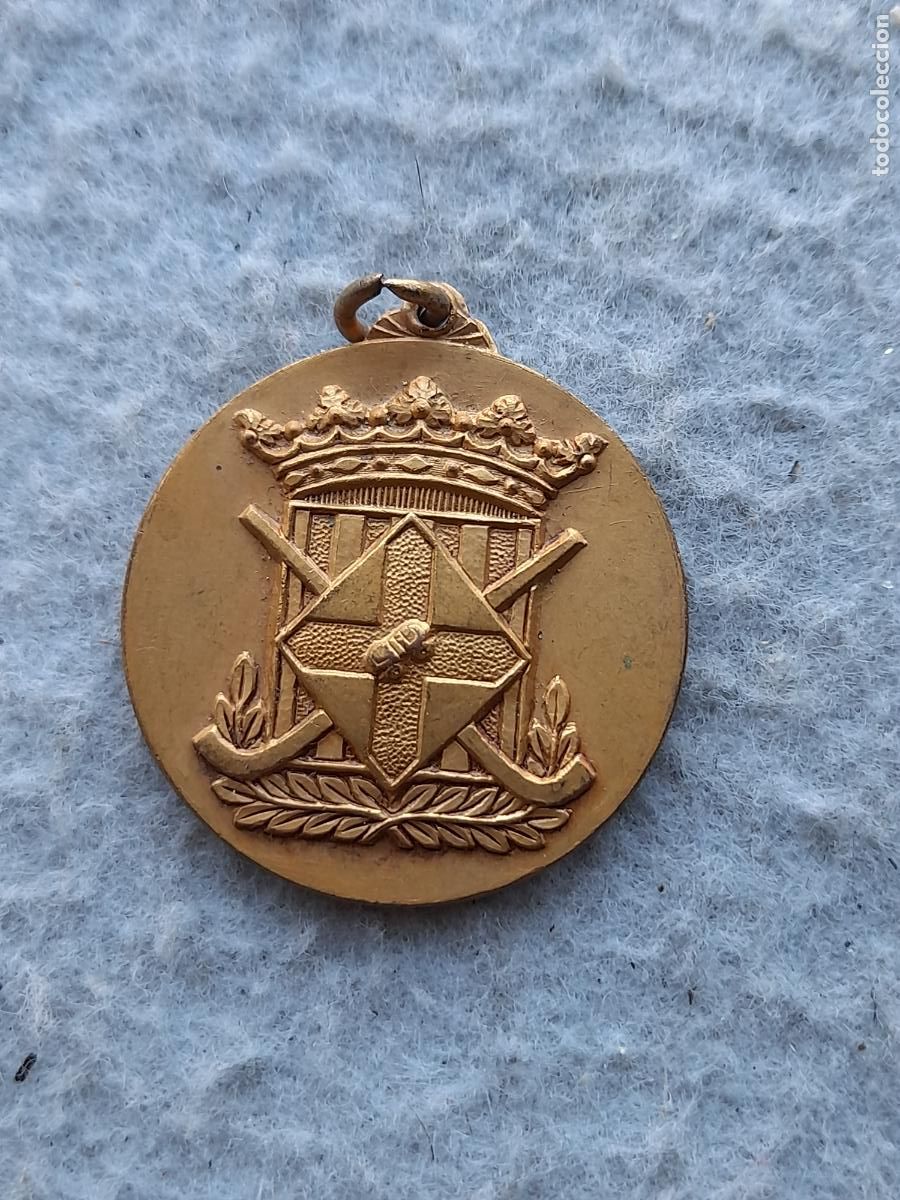 Collezionismo sportivo: Medalla Hockey. Campe&oacute;n a&ntilde;o 1976.