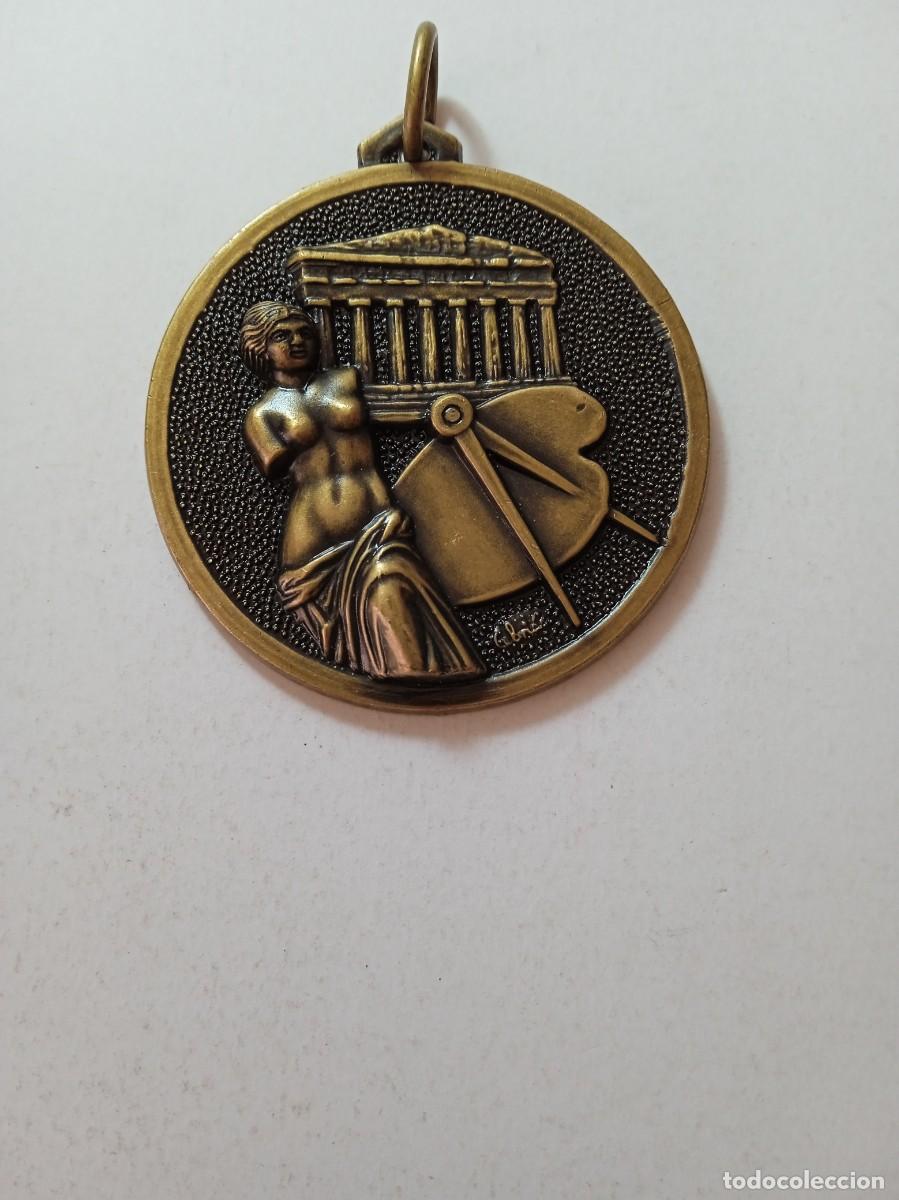 Sports collectibles: MEDALLA BRONCE CEBRI&Aacute;N ARTE DI&Aacute;METRO 57 mm NUEVA