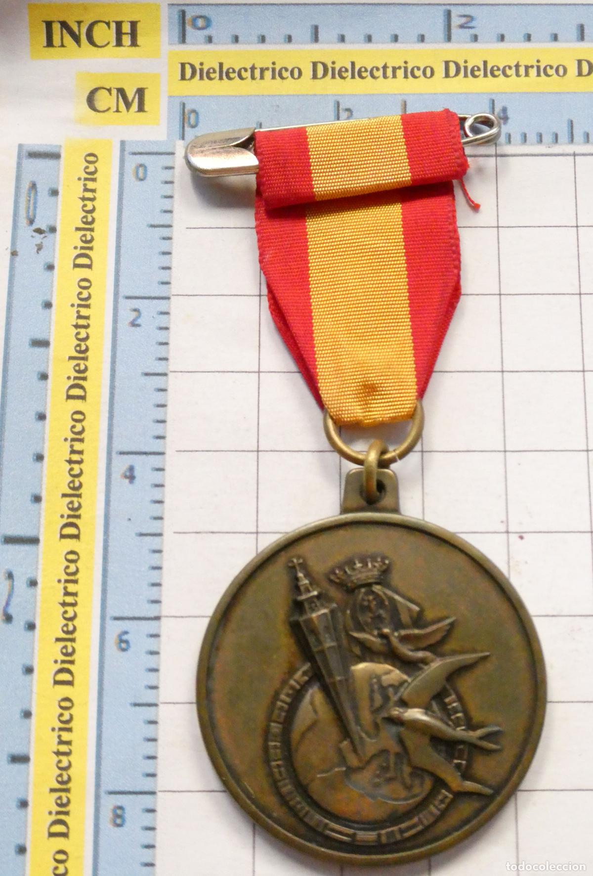 Sammelleidenschaft Sport: MEDALLA MEDALL&Oacute;N XXIV CAMPEONATO MUNDIAL ORNITOLOG&Iacute;A VALENCIA 1976 COM AVES PAJAROS 30GR