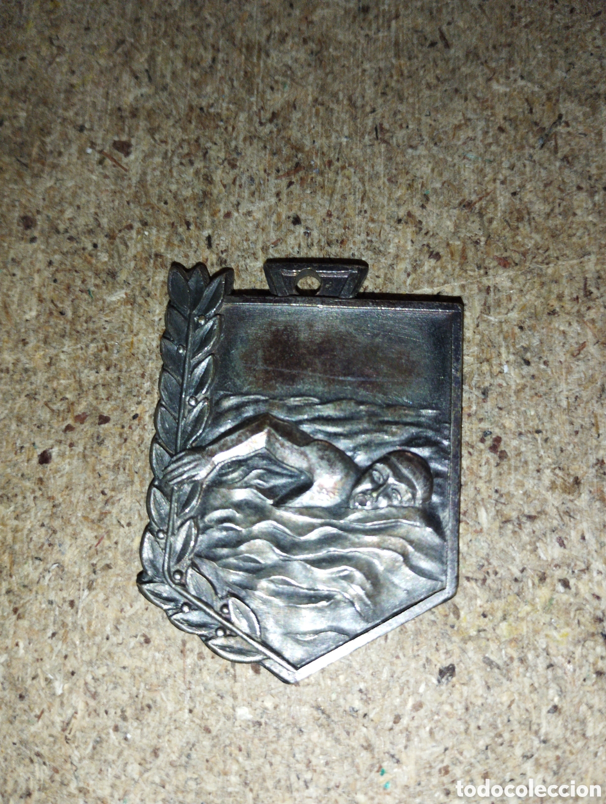 Coleccionismo deportivo: Medalla Deportiva Conmemorativa Garbi XL Travesia Al Puerto Fiestas De La Merced, Barcelona 1967