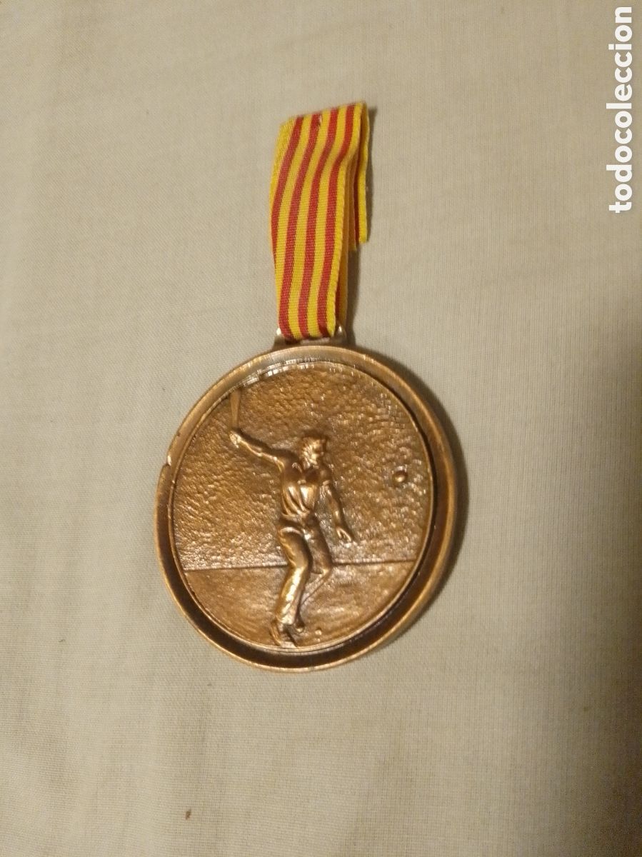 Collectionnisme sportif: MEDALLA DE BRONCE DEL CAMPEONATO FRONT&Oacute;N ESTADIUM LAS FUENTES 1982