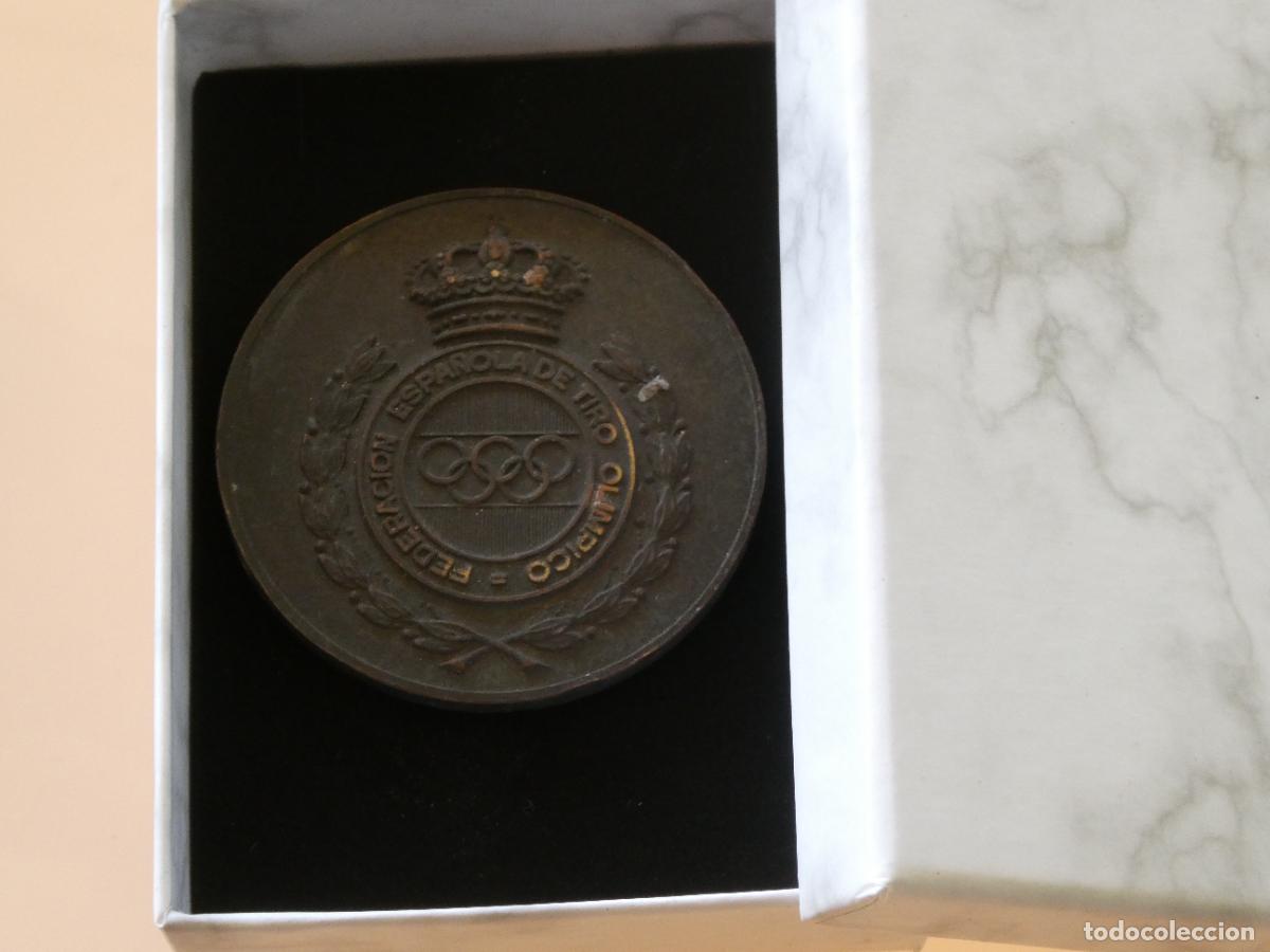Collectionnisme sportif: MEDALLA MEDALL&Oacute;N DE TIRO OL&Iacute;MPICO. A&Ntilde;O 1980 MAESTRO TIRADOR MATCH OL&Iacute;MPICO. CON CAJA. 80GR