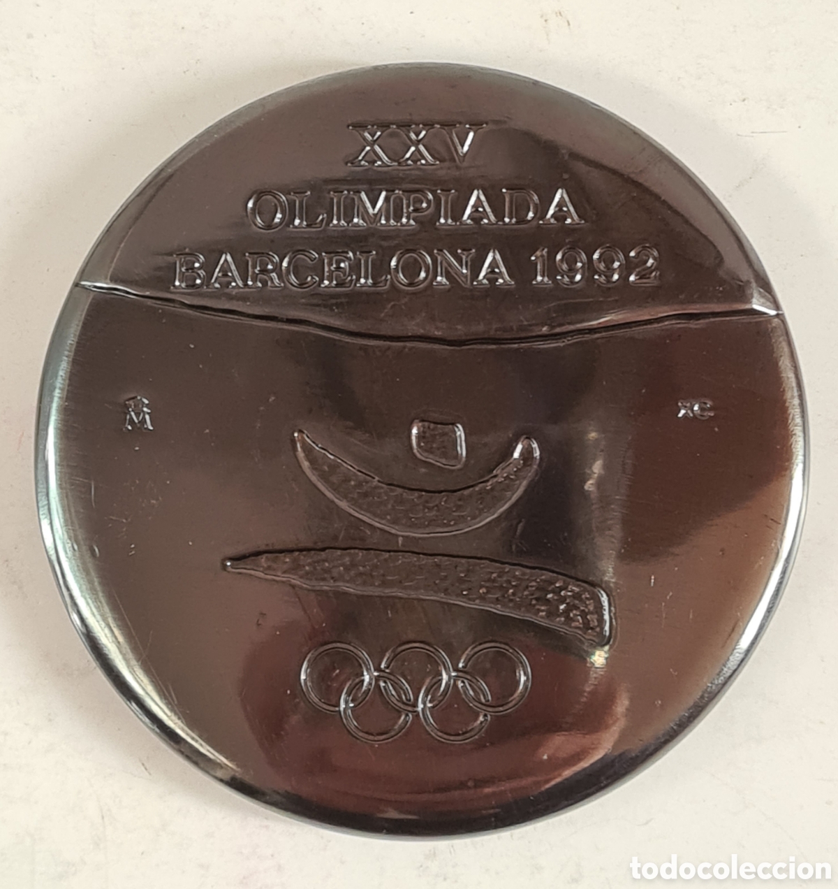 Coleccionismo deportivo: Medalla Voluntarios Ol&iacute;mpicos Juegos XXV Olimpiada Barcelona 1992 - Jocs Voluntaris COOB
