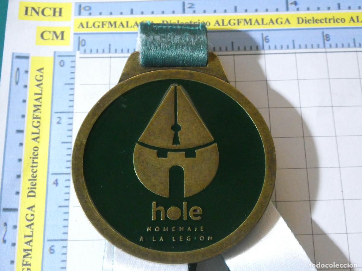 Coleccionismo deportivo: MEDALLA DEPORTIVO MILITAR. HOMENAJE 101 KM LEGI&Oacute;N MARAT&Oacute;N TRAIL MTB XI HOLE XV 2019. 50GR