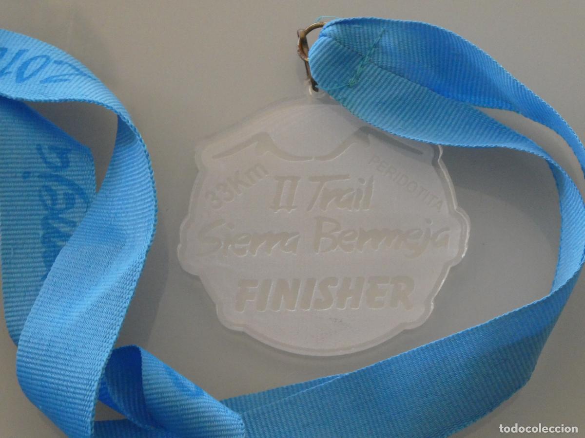 Sammelleidenschaft Sport: MEDALLA MEDALL&Oacute;N FINISHER. ATLETISMO TRAIL SIERRA BERMEJA M&Aacute;LAGA. 30GR