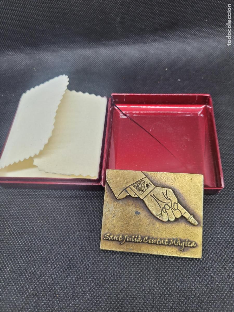 Coleccionismo deportivo: MEDALLA PRIMER CONGRESO MAGIA ANDORRA