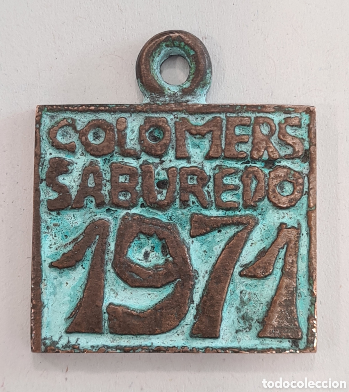 Coleccionismo deportivo: Medalla Colomers Saburedo 1971 - Control Rallye Monta&ntilde;a CEC Monta&ntilde;ismo Esqu&iacute; Excursionismo Baqueira