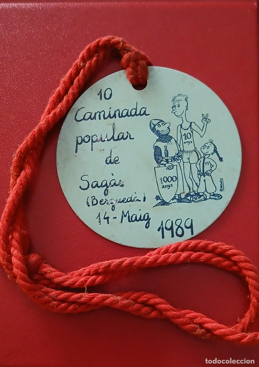 Sammelleidenschaft Sport: Medalla participativa de la 10 caminada popular de Sag&agrave;s (Bergued&agrave;)