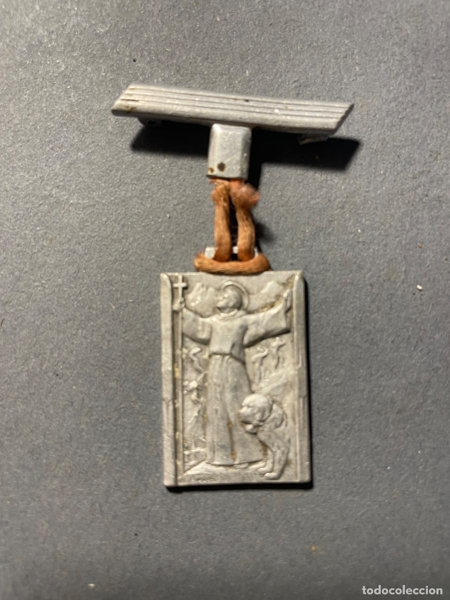 Coleccionismo deportivo: SKI / ALPINISMO - ANTIGUA MEDALLA ST. BERNARD PATR&Oacute;N DES SKIEURS ET DES ALPINISTES - MEDALLA CON PAS